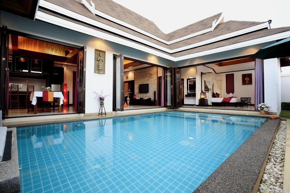 The Iris Pool Villa Rawai Rom bilde